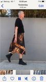 Klasica Forest print skirt